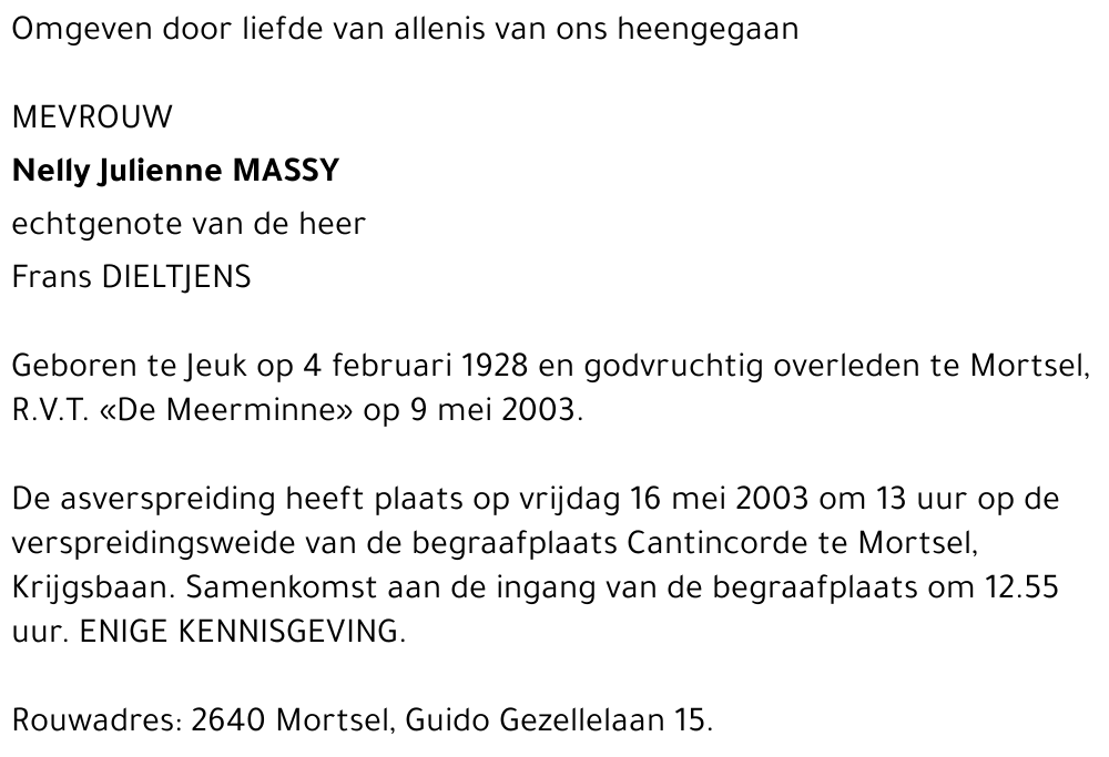 Nelly MASSY