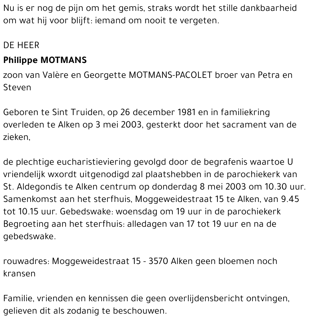 Philippe Motmans