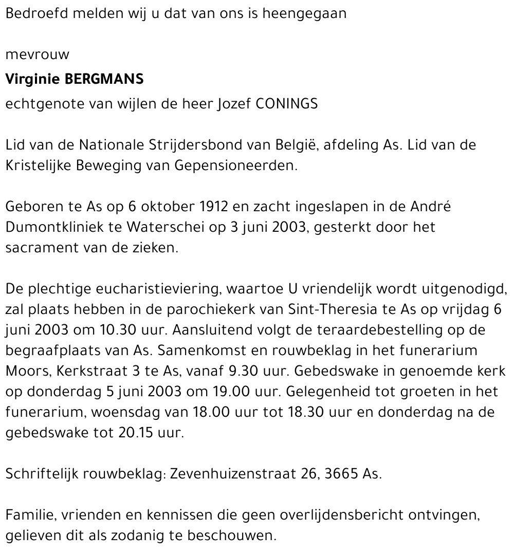 Bergmans Virginie