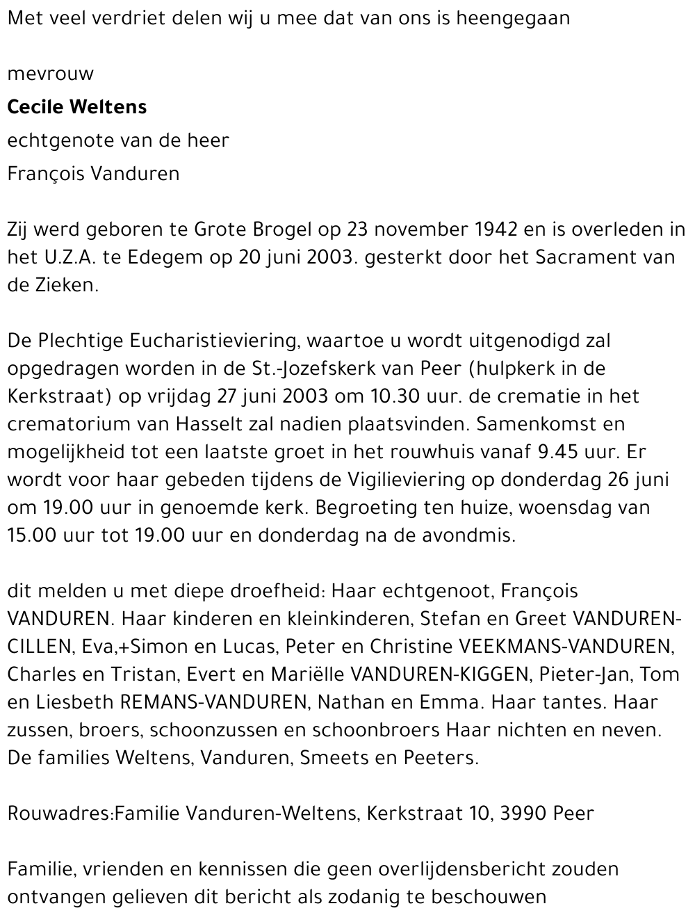 Cecile Weltens