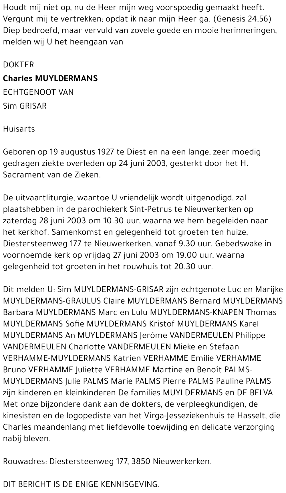 Charles Muyldermans