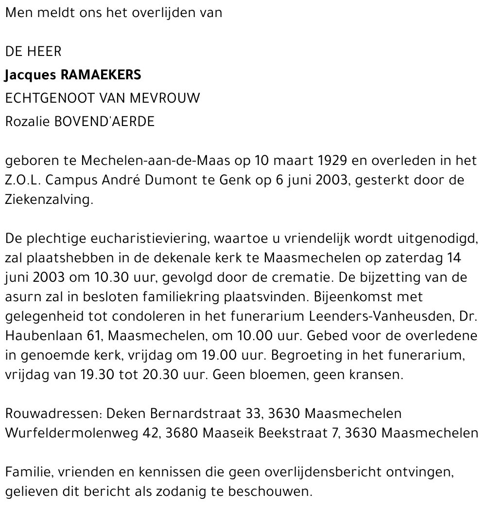 Jacques Ramaekers