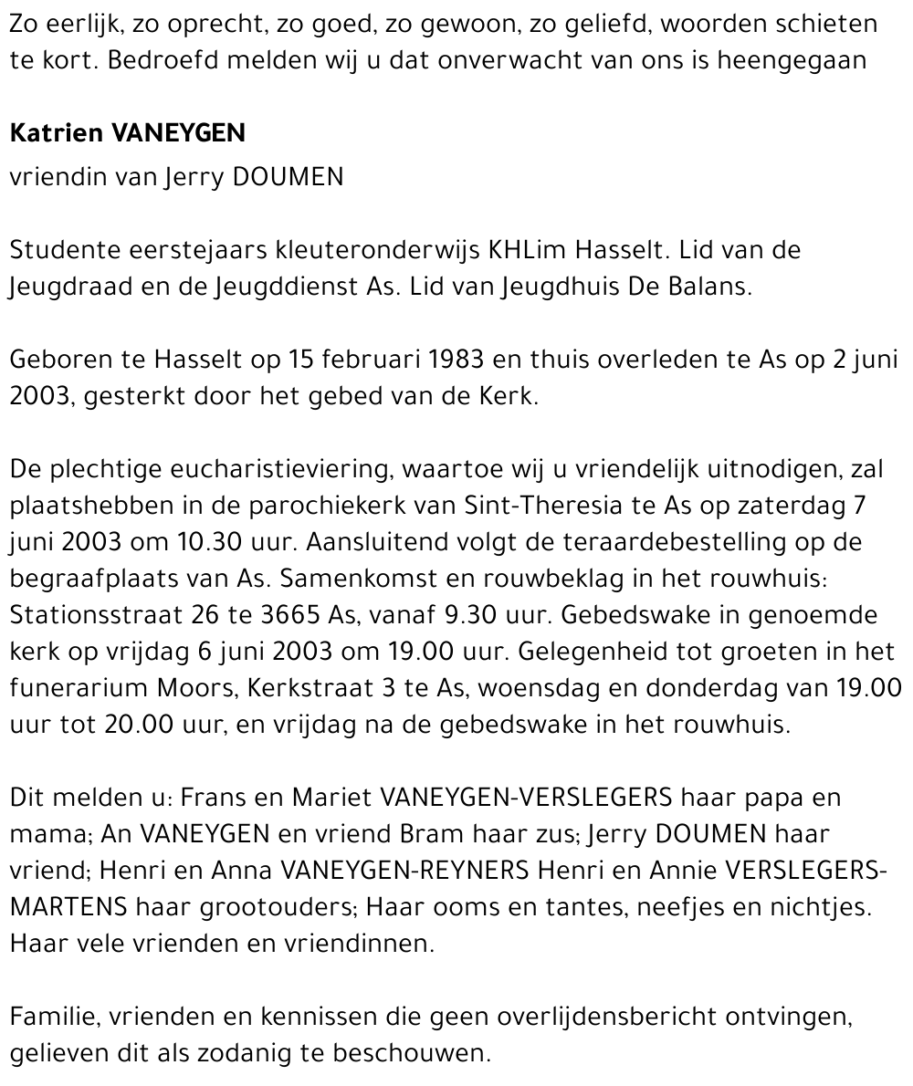 Katrien Vaneygen