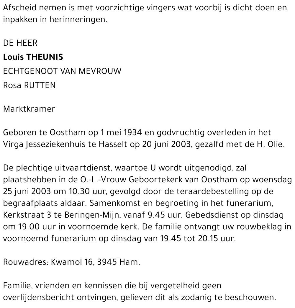 Louis Theunis
