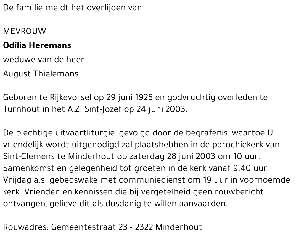 Odilia Heremans