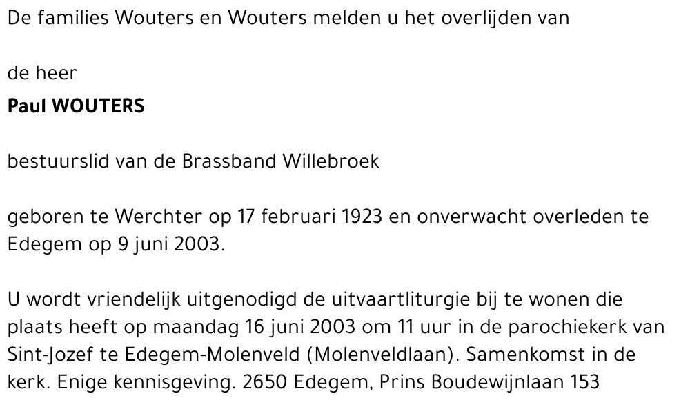 Paul Wouters