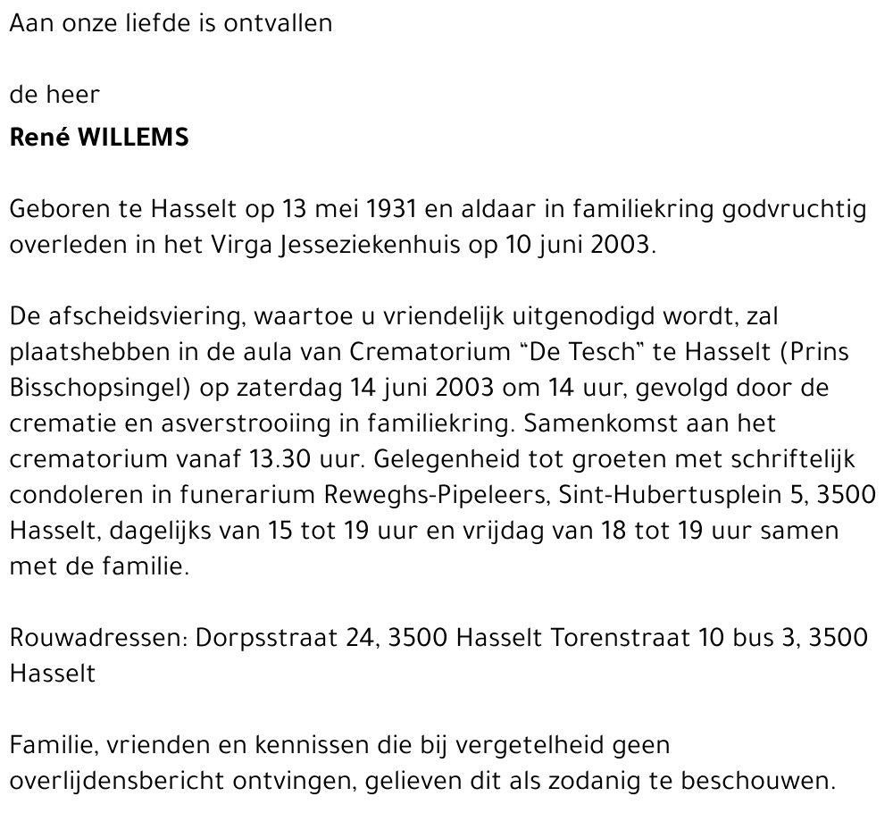 René Willems