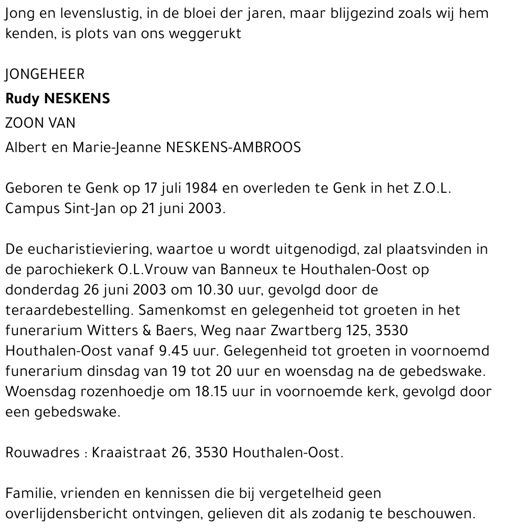 Rudy Neskens