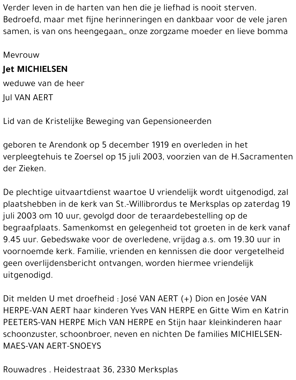 Jet Michielsen