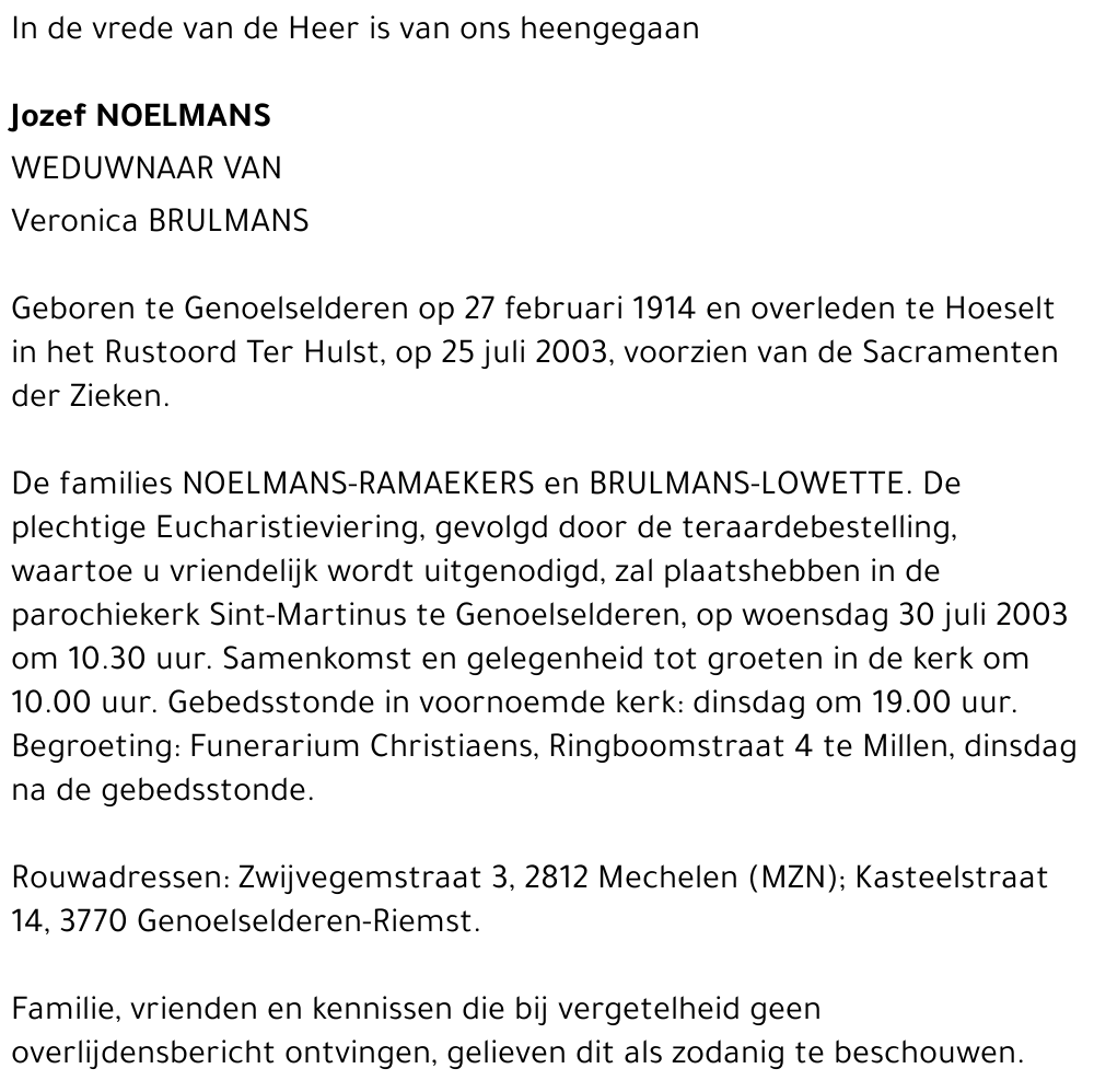 Jozef Noelmans