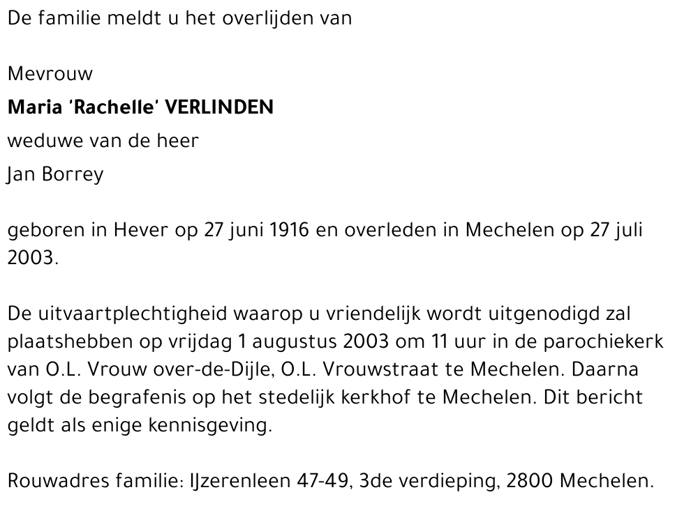 Maria Verlinden