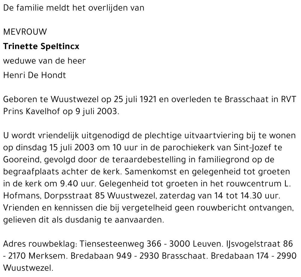 Trinette Speltincx