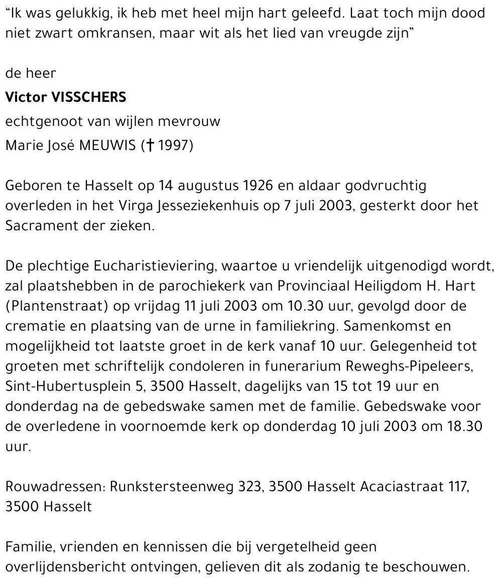 Victor Visschers