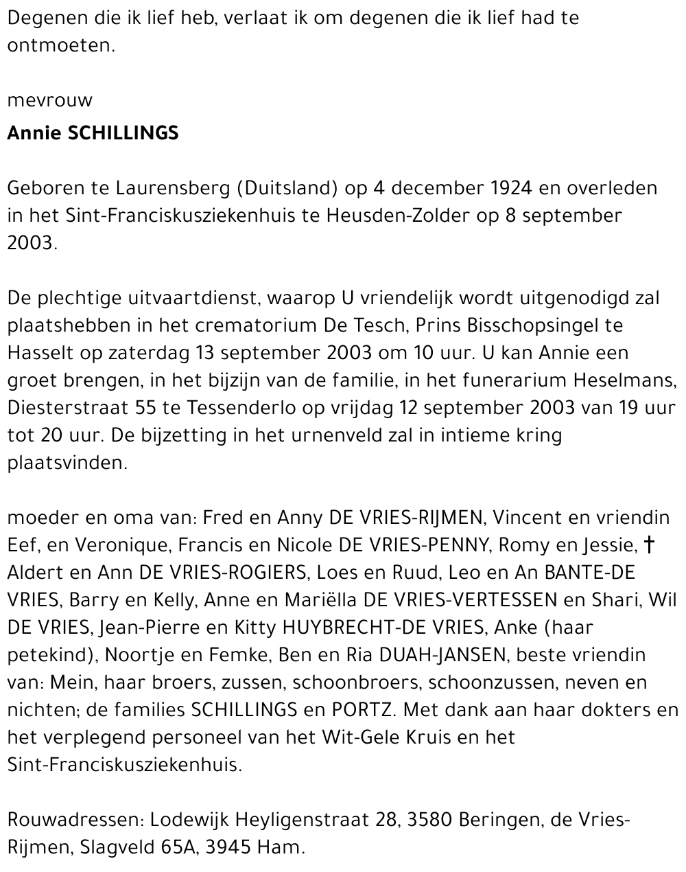 Annie Schillings