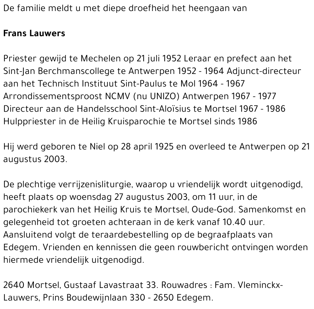 frans lauwers