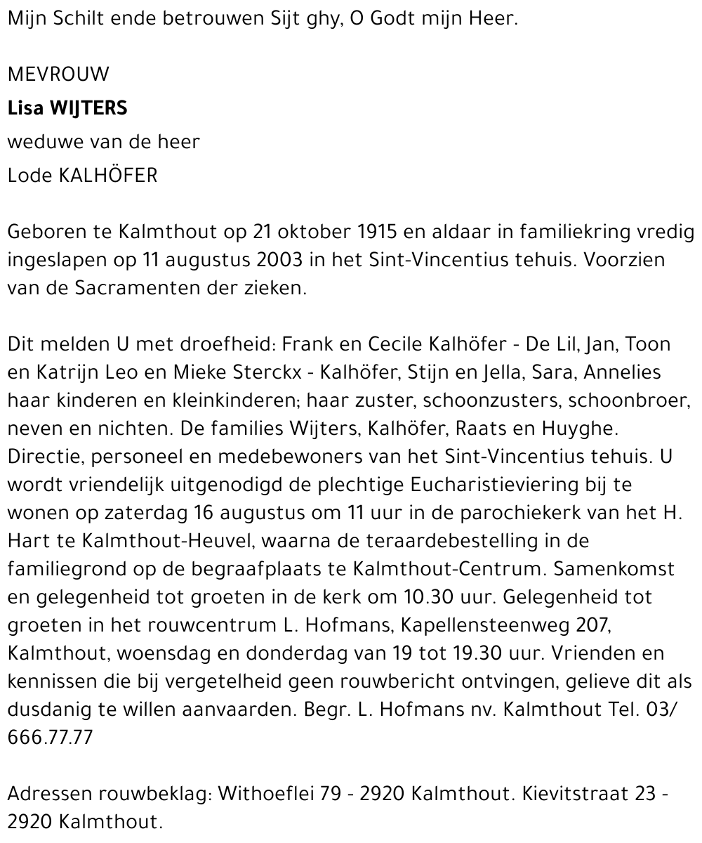 Lisa Wijters