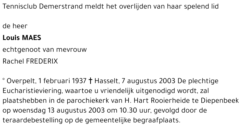 Louis Maes