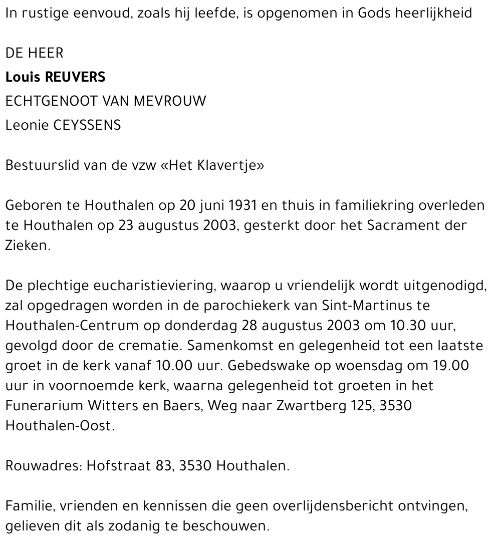 Louis Reuvers