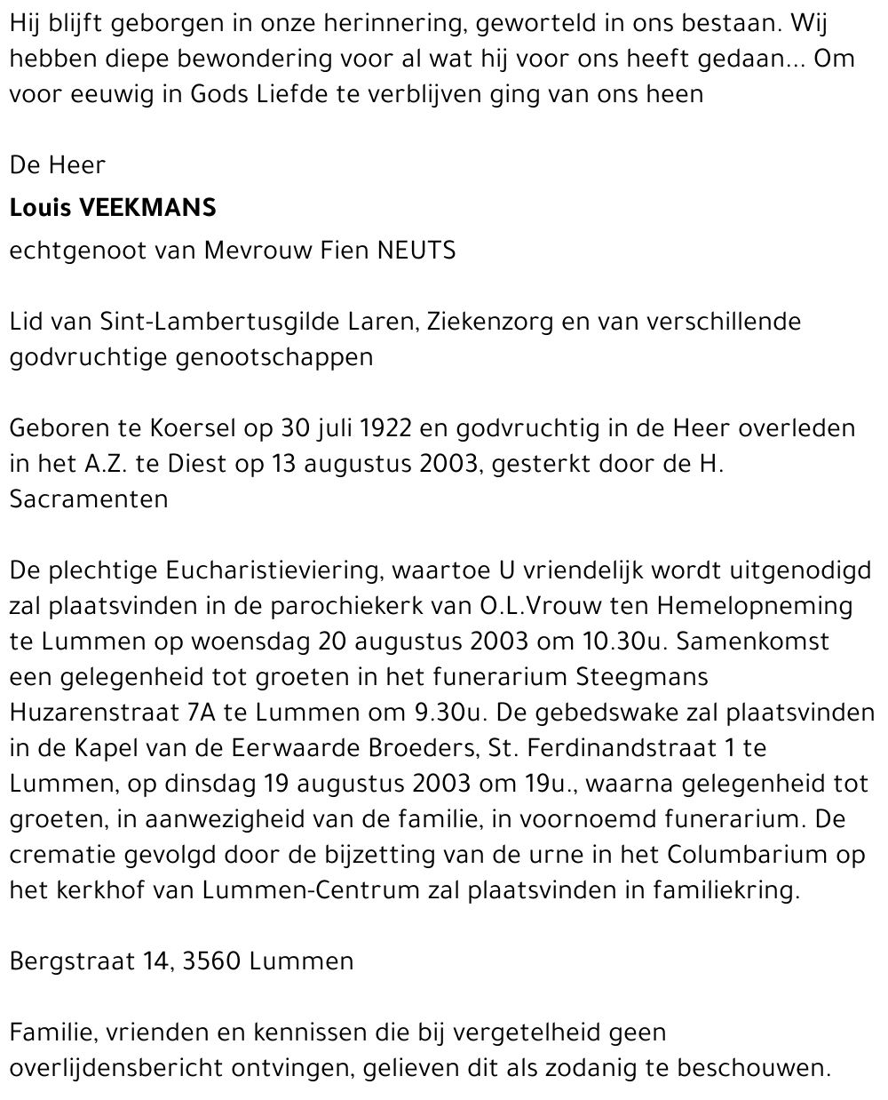 Louis Veekmans