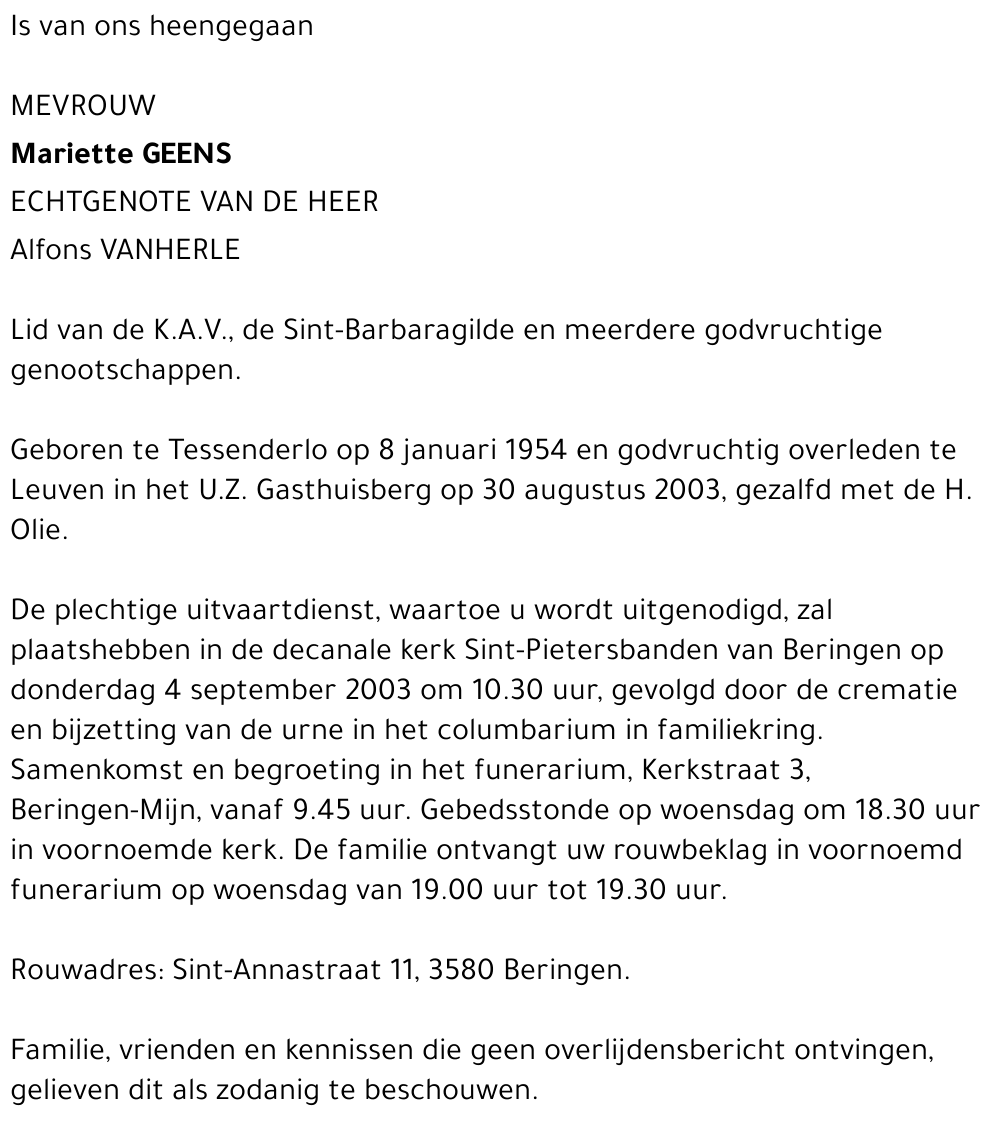Mariette Geens