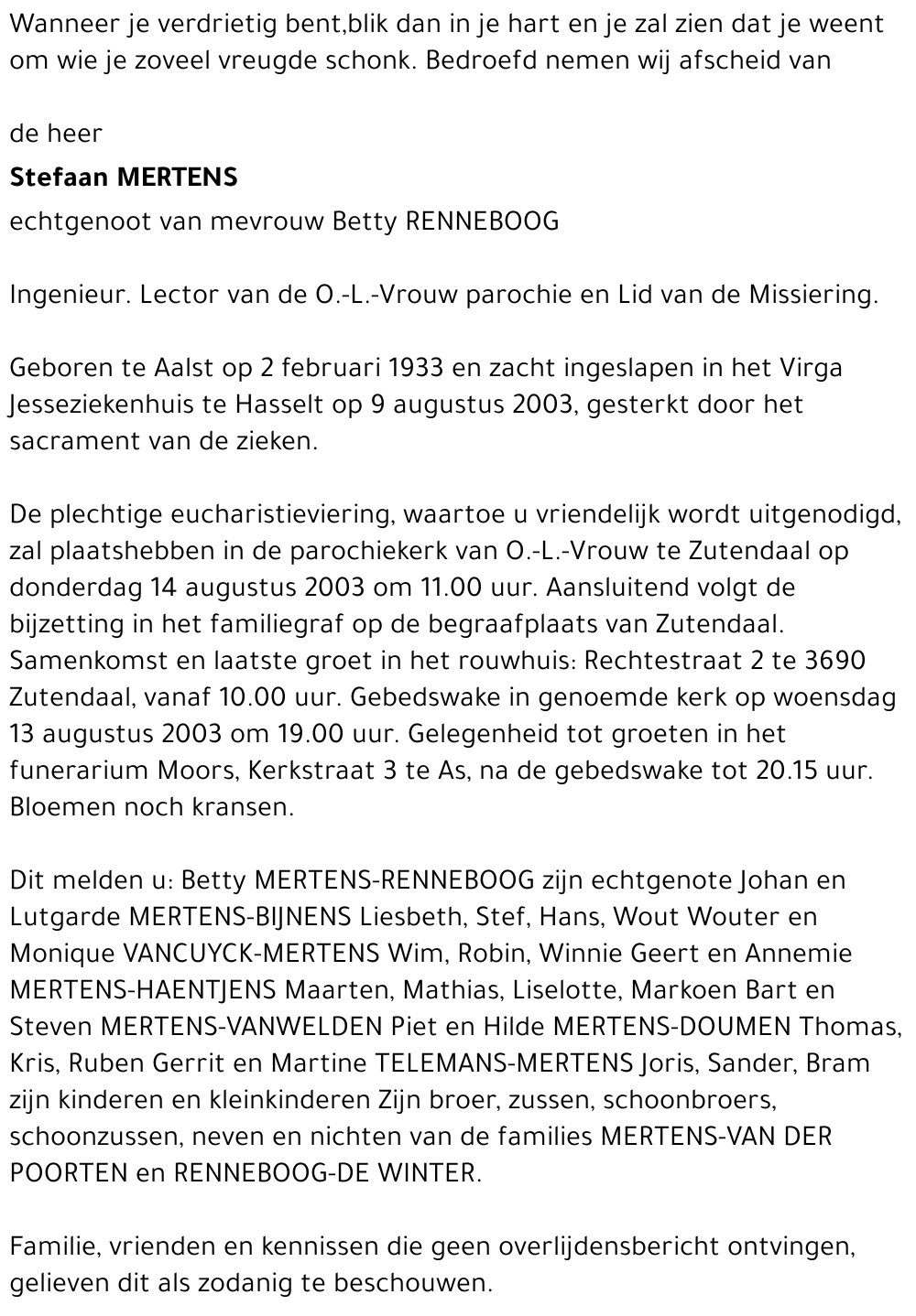Stefaan Mertens