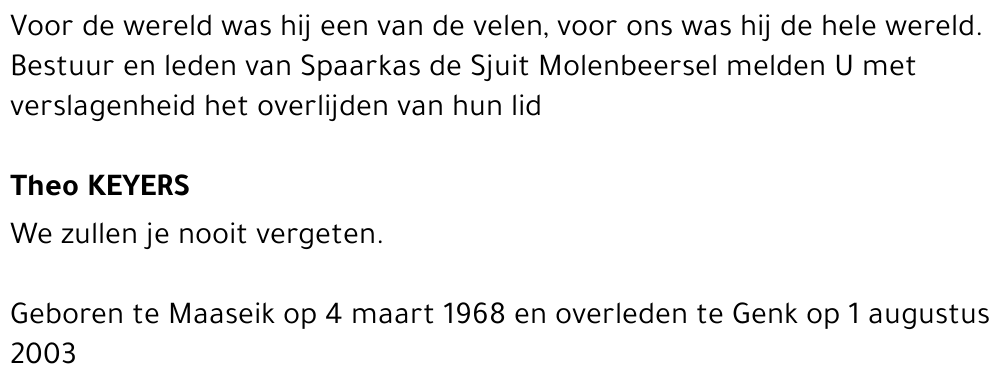 Theo Keyers