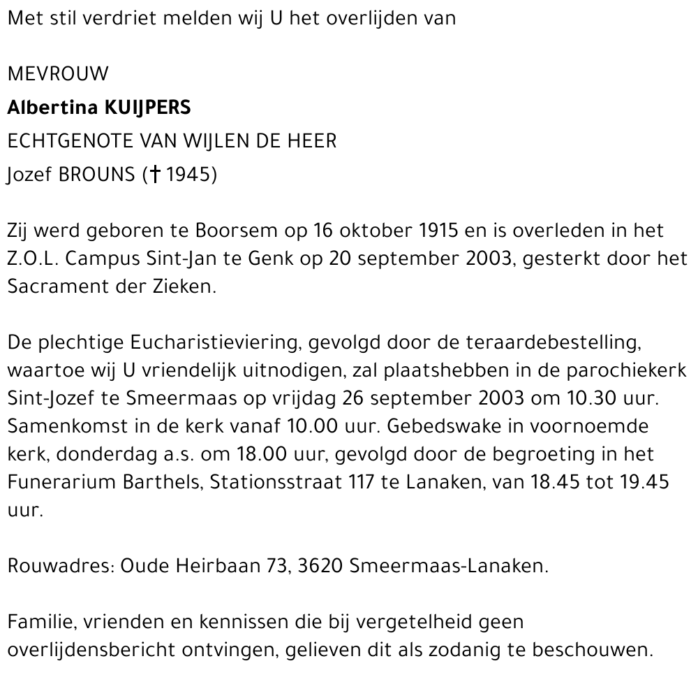 Albertina Kuijpers