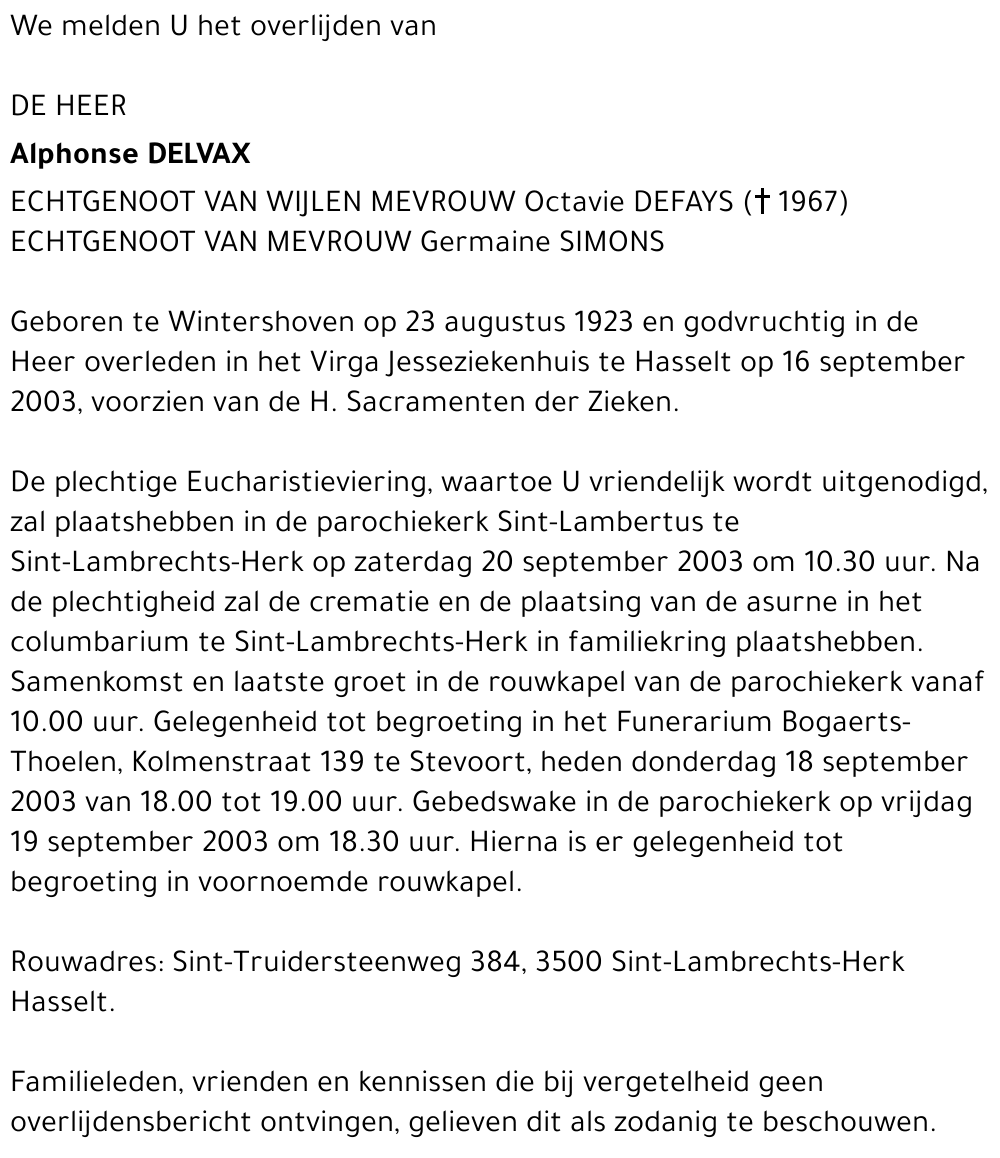 Alphonse Delvax