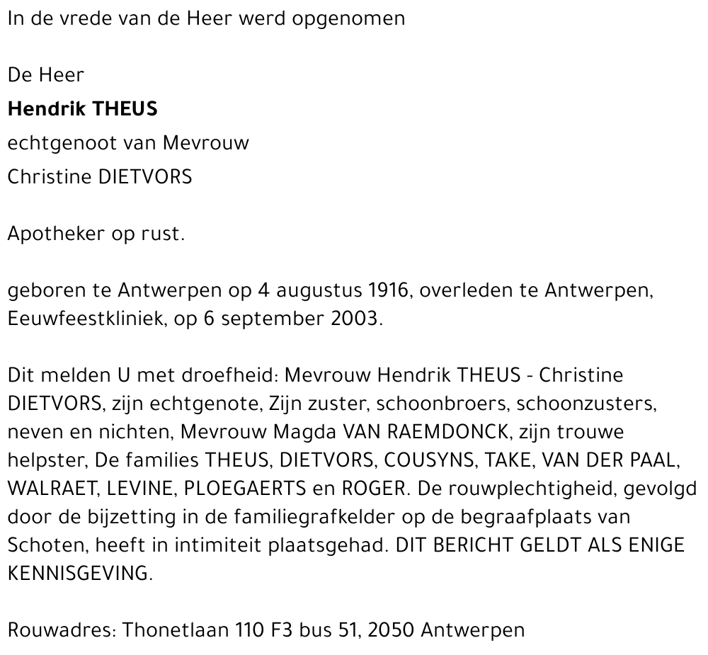 Hendrik Theus