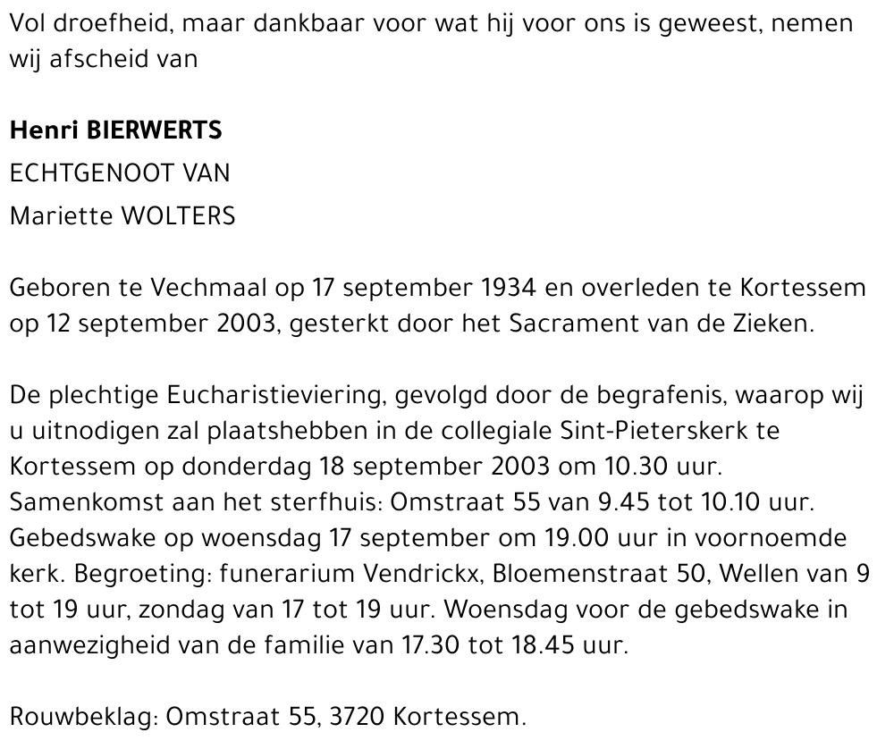 Henri Bierwerts