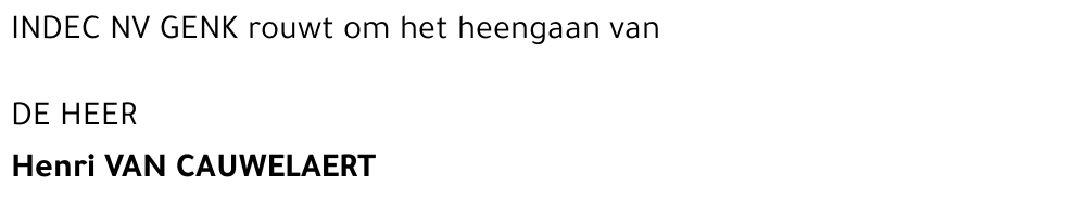 Henri Van Cauwelaert
