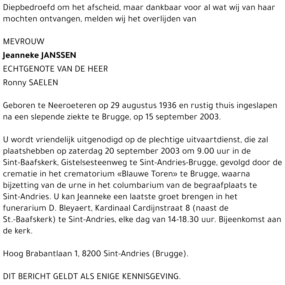 Jeanneke Janssen