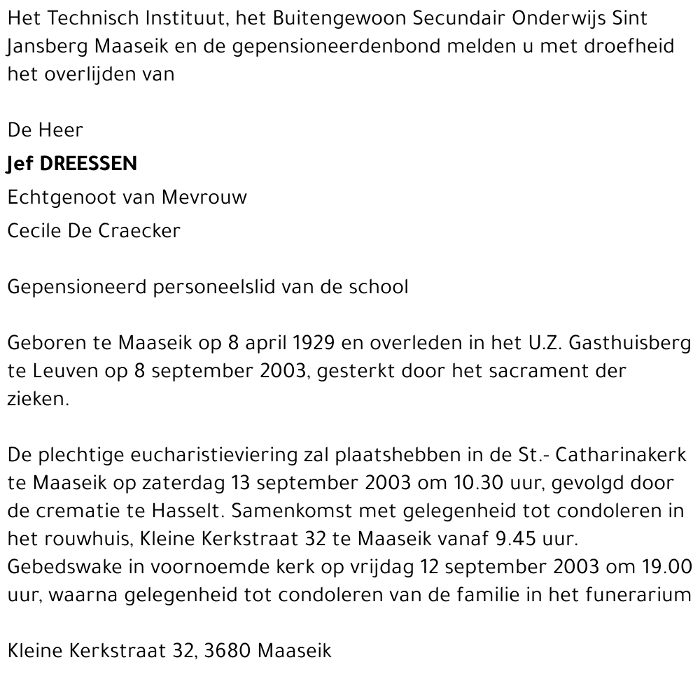 Jef Dreessen