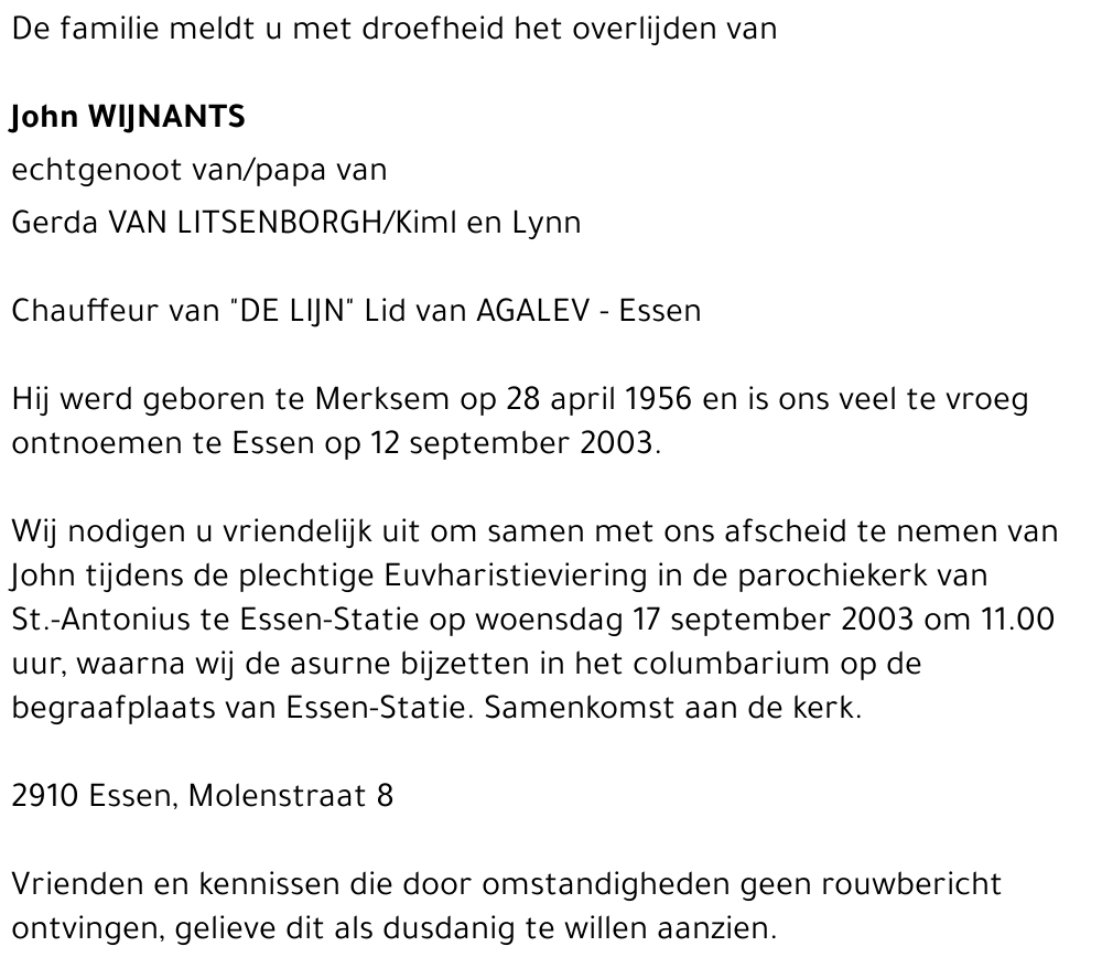 John Wijnants