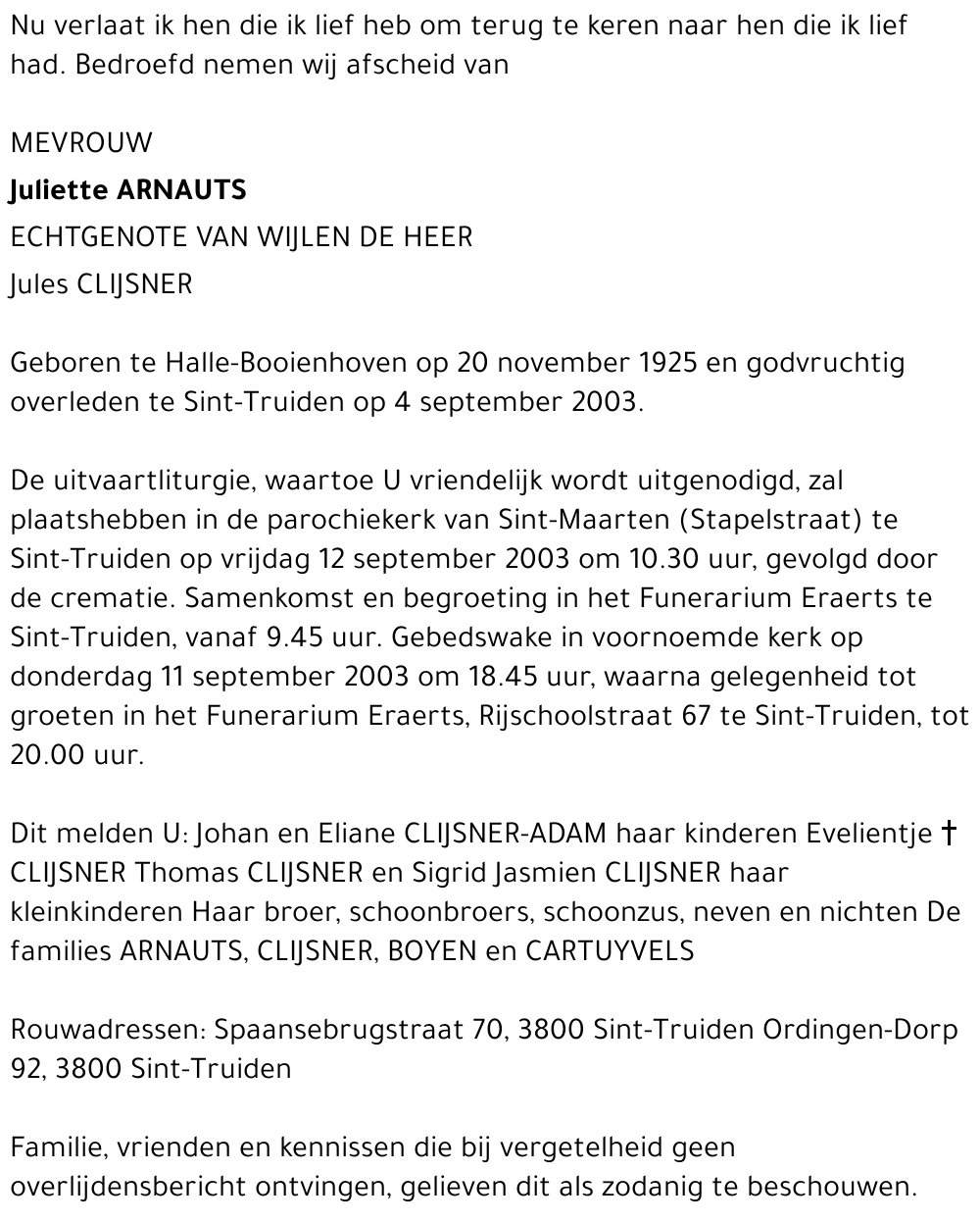 Juliette Arnauts