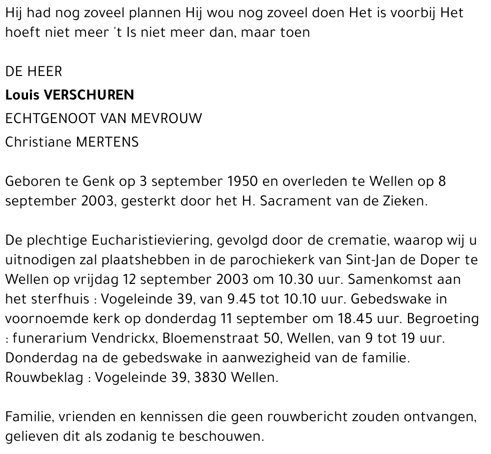 Louis Verschuren