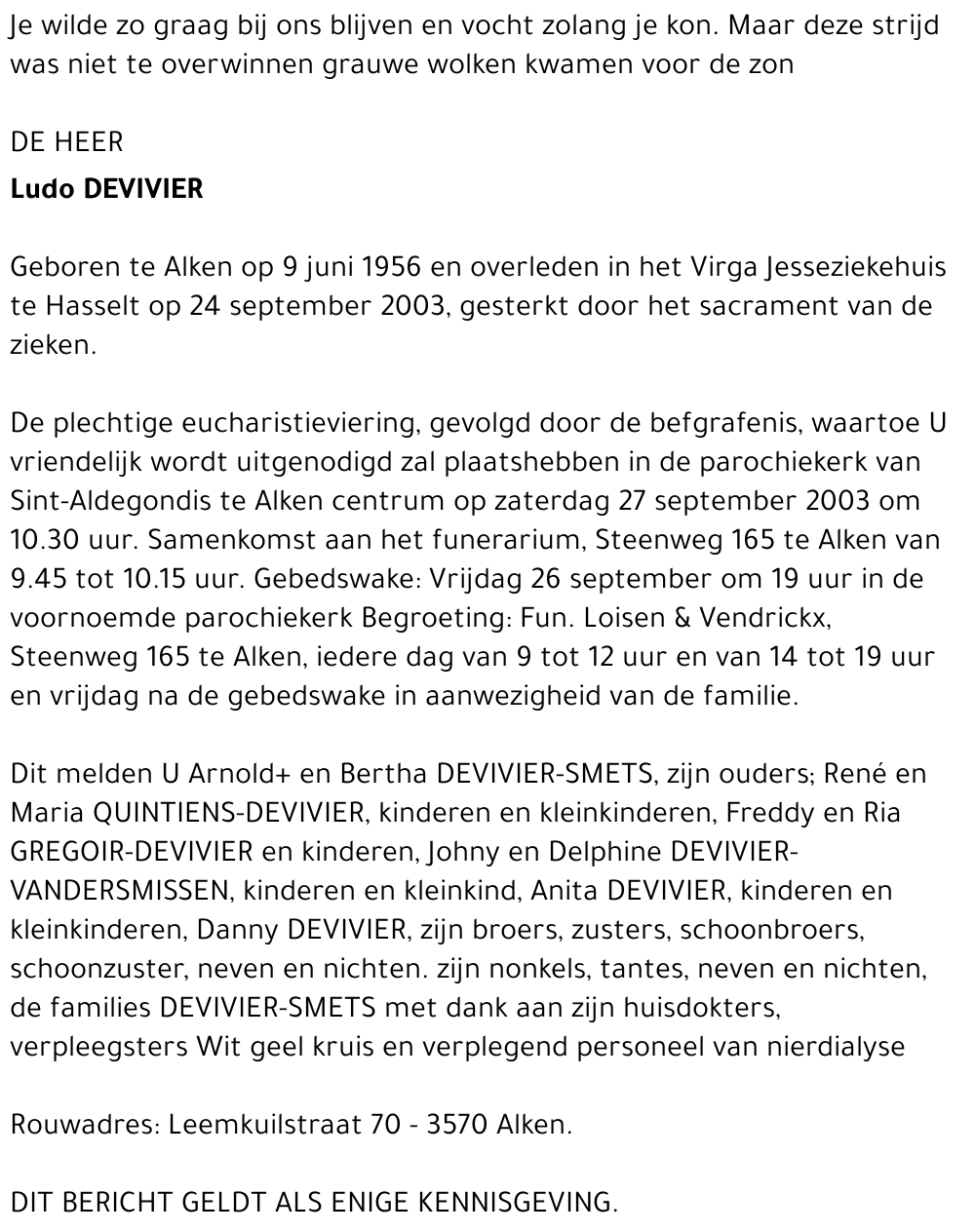 Ludo Devivier