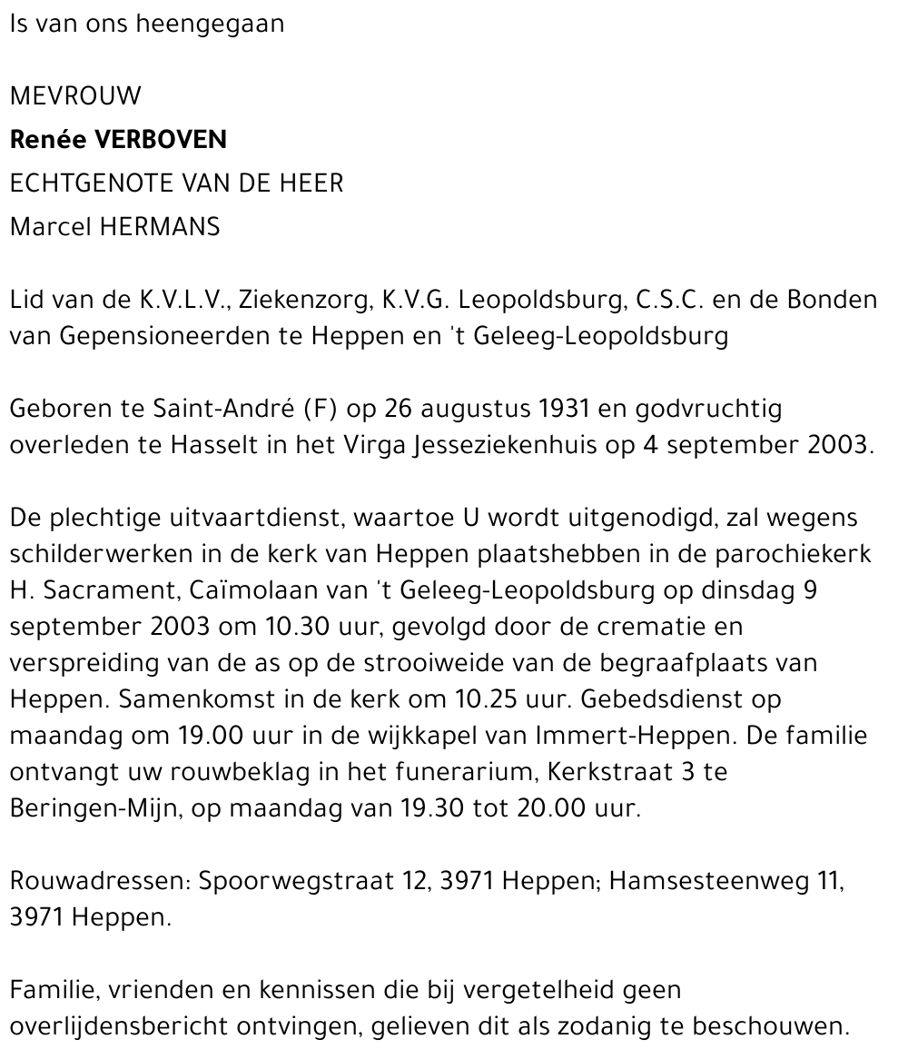 Renée Verboven