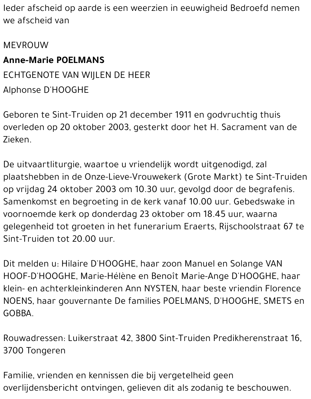 Anne-Marie Poelmans