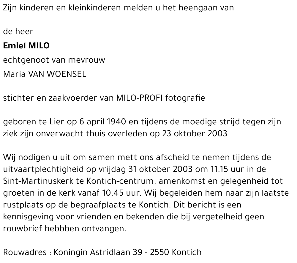 Emiel Milo