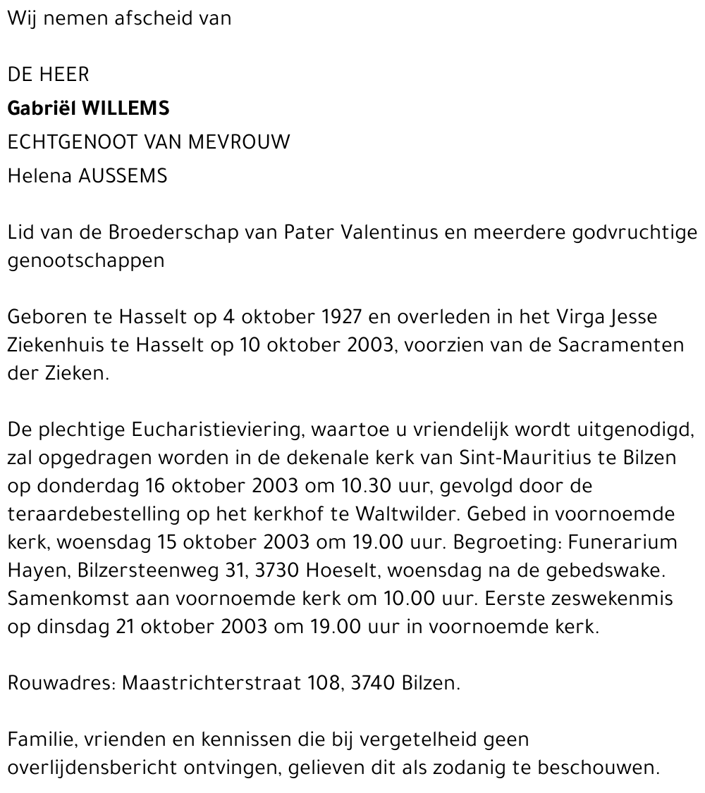 Gabriel Willems
