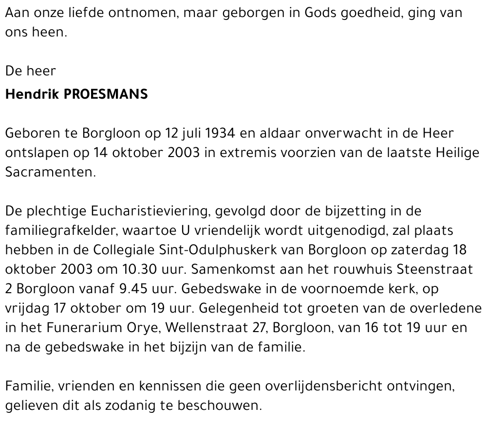 Hendrik Proesmans