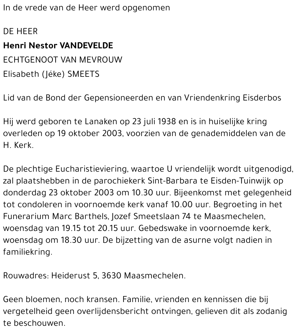 Henri Nestor Vandevelde