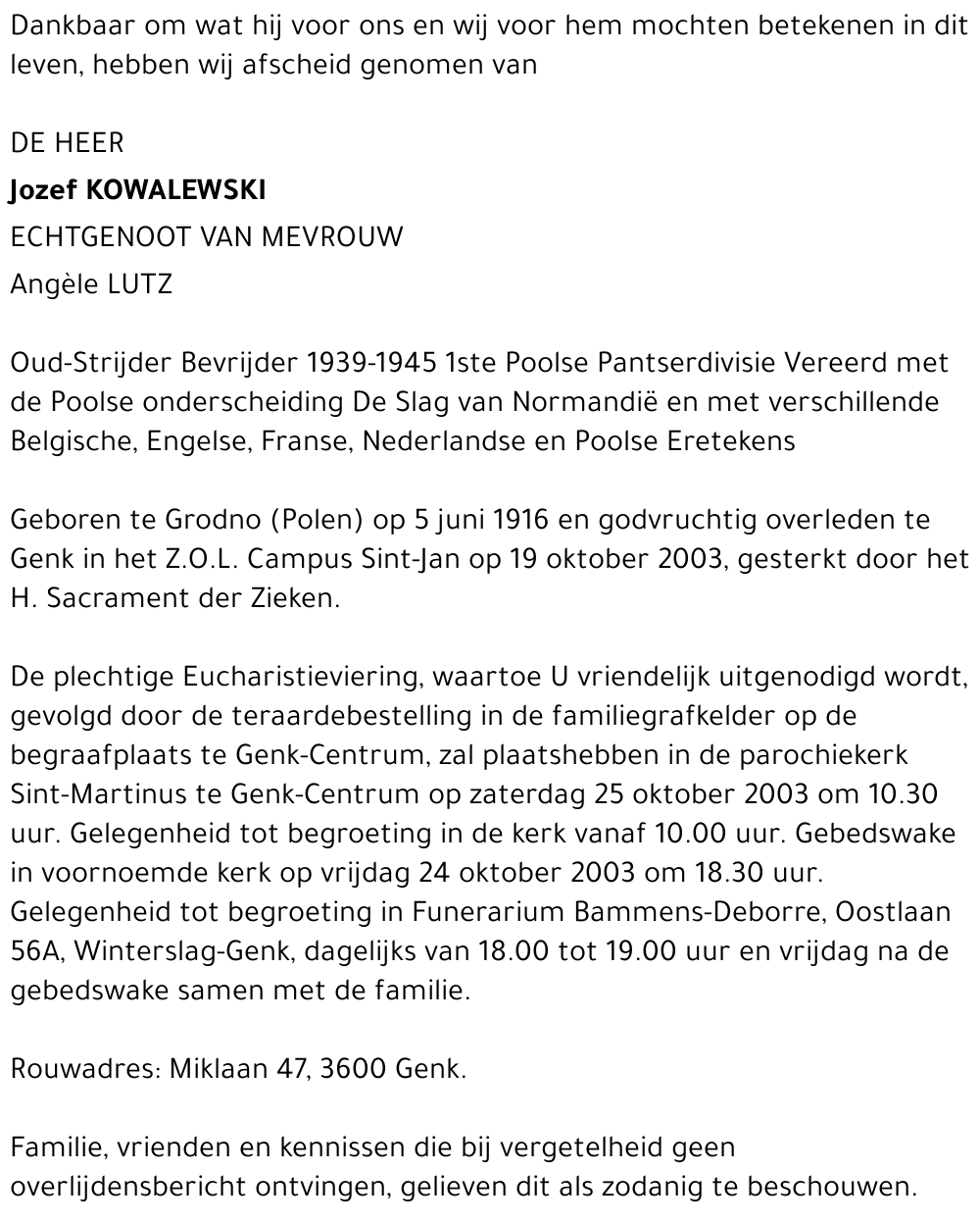 Jozef Kowalewski