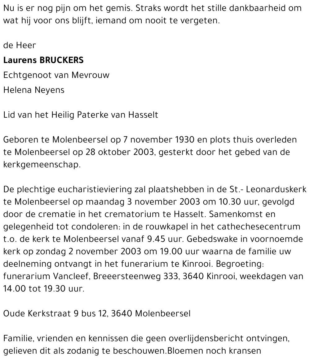 Laurens Bruckers