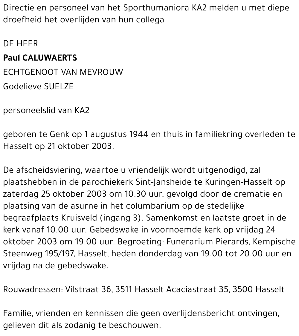 Paul Caluwaerts