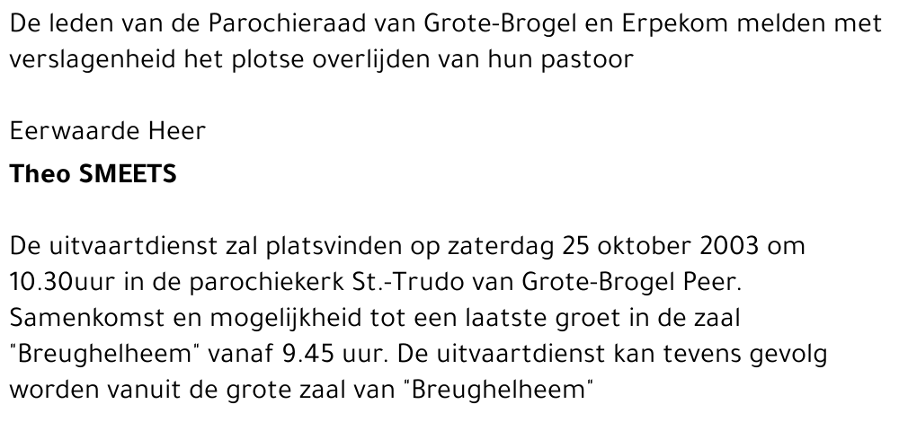 Theo Smeets