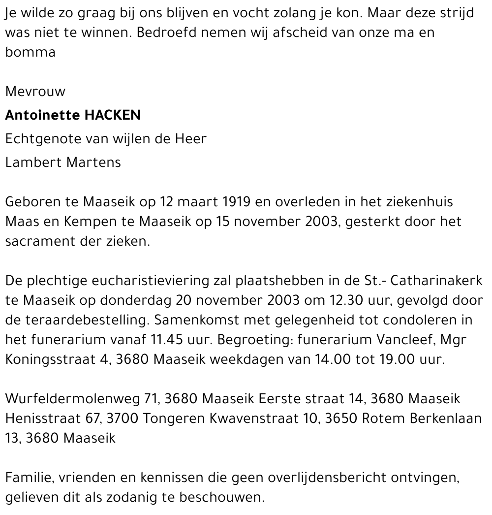 Antoinette Hacken