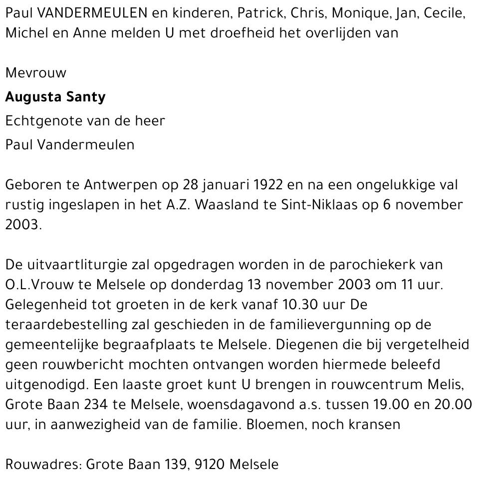 Augusta Santy