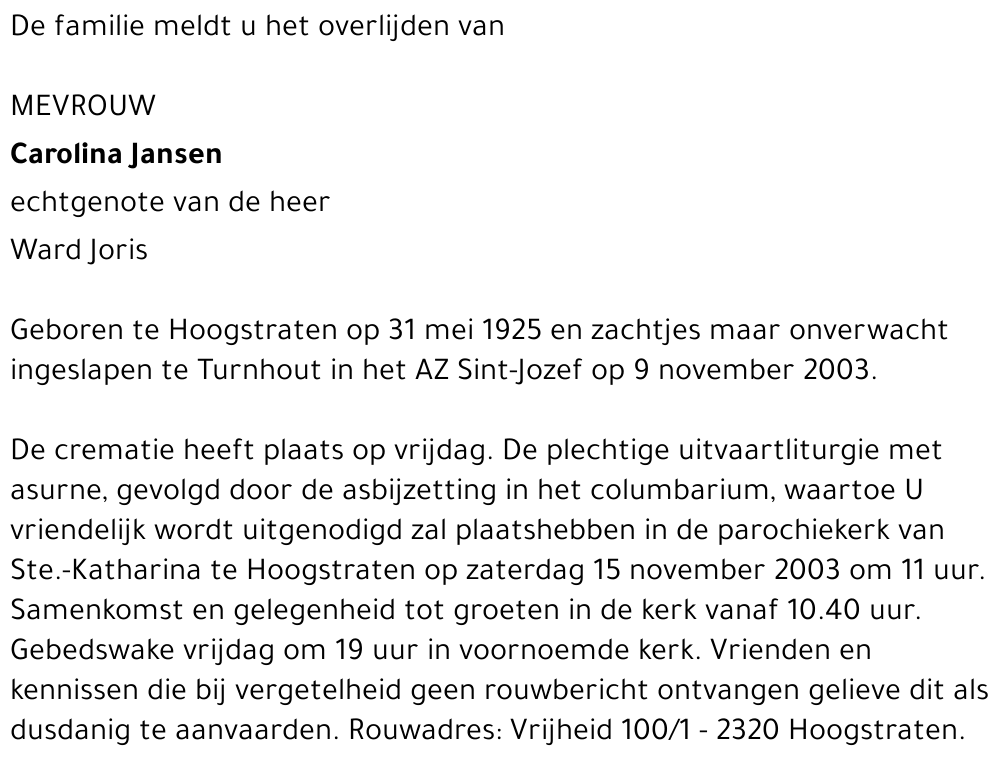 Carolina Jansen